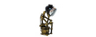 Reclaimed Parts Robot Table Lamp - A Gloomy Day-Cheshire Furniture Outlet