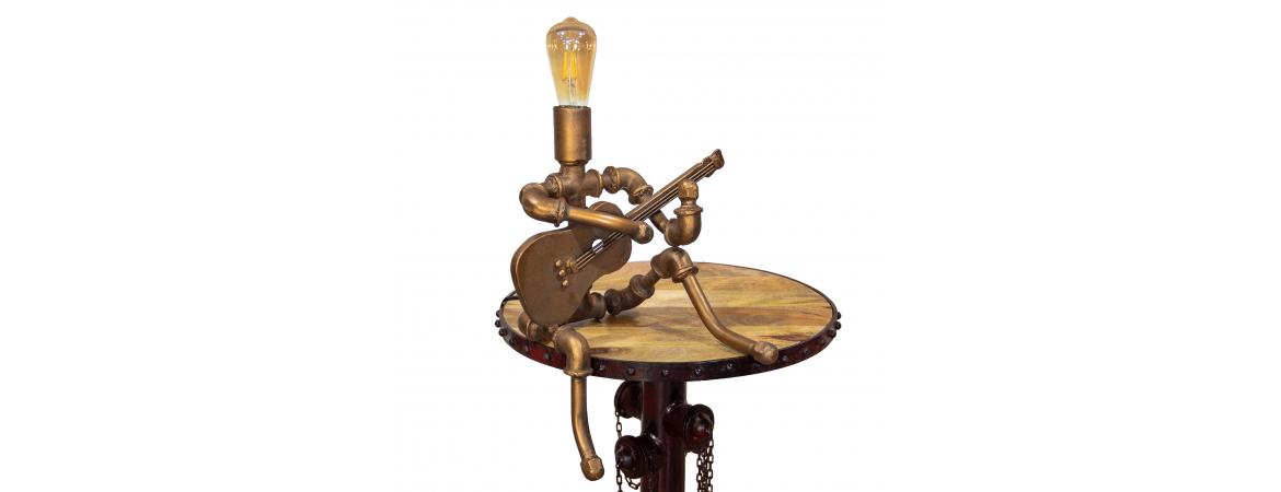 Guitarist Table Lamp-Cheshire Furniture Outlet