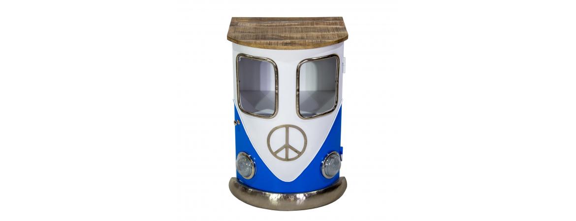 VW Side Table Blue-Cheshire Furniture Outlet