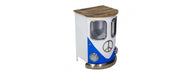 VW Side Table Blue-Cheshire Furniture Outlet