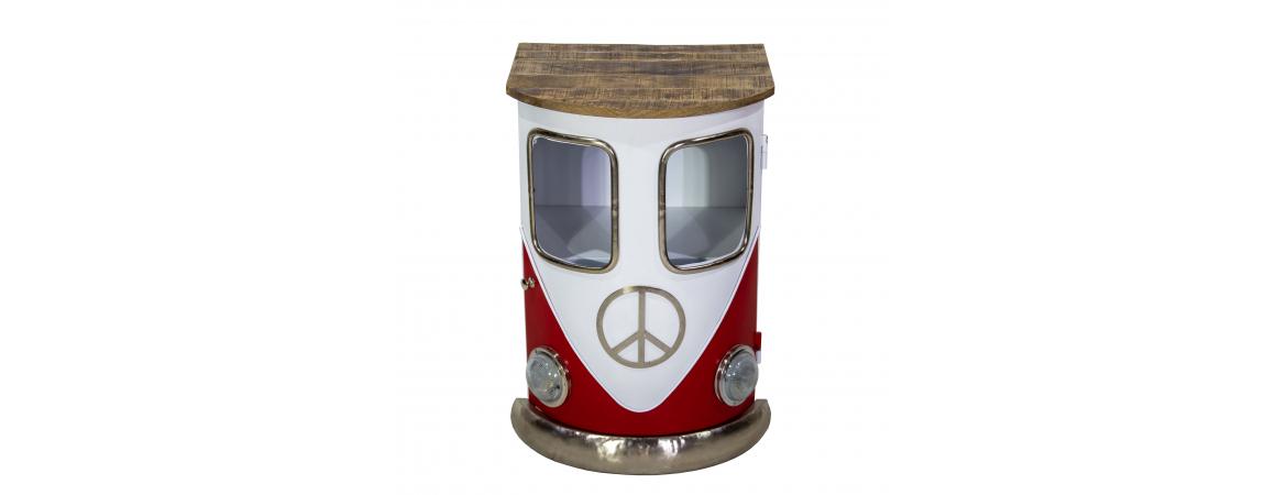 VW Side Table Red-Cheshire Furniture Outlet