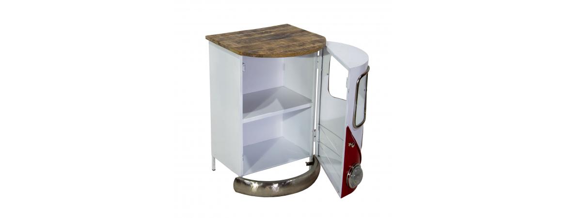 VW Side Table Red-Cheshire Furniture Outlet
