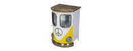 VW Side Table Yellow-Cheshire Furniture Outlet