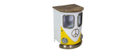 VW Side Table Yellow-Cheshire Furniture Outlet