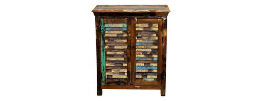 Reclaimed 2 Door Cabinet-Cheshire Furniture Outlet