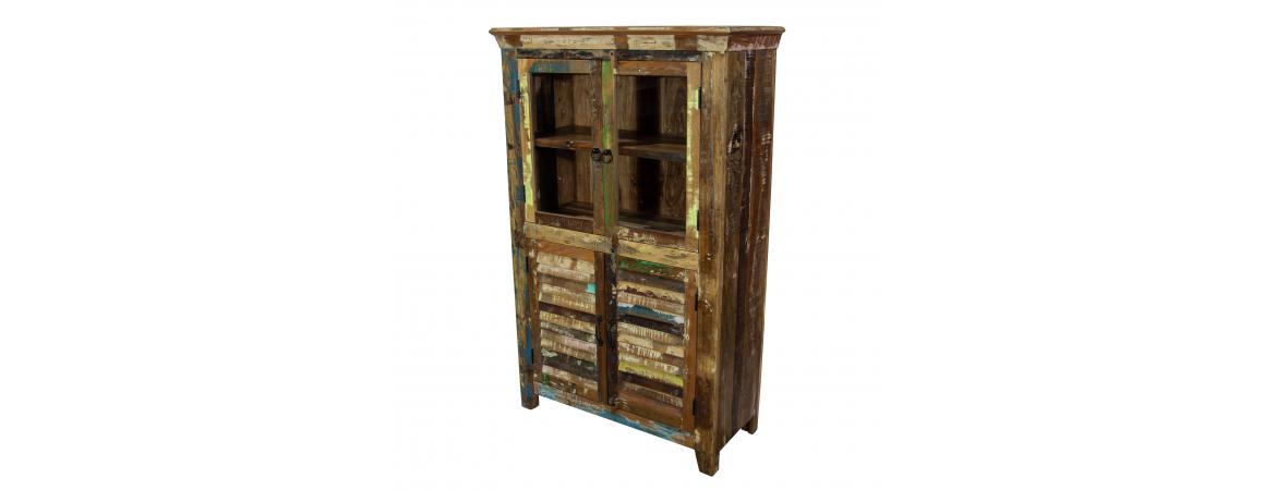 Reclaimed Tall Cabinet-Cheshire Furniture Outlet