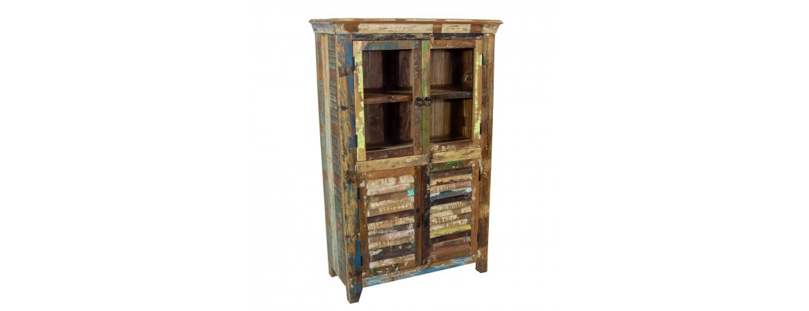 Reclaimed Tall Cabinet-Cheshire Furniture Outlet
