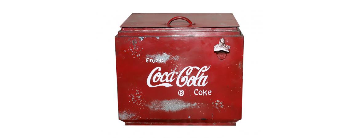 Replica Large Coca-Cola Chest with Bottle Opener-Cheshire Furniture Outlet