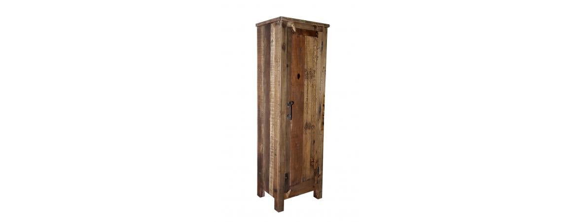 Upcycled Wooden Cabinet with Key Handle-Cheshire Furniture Outlet