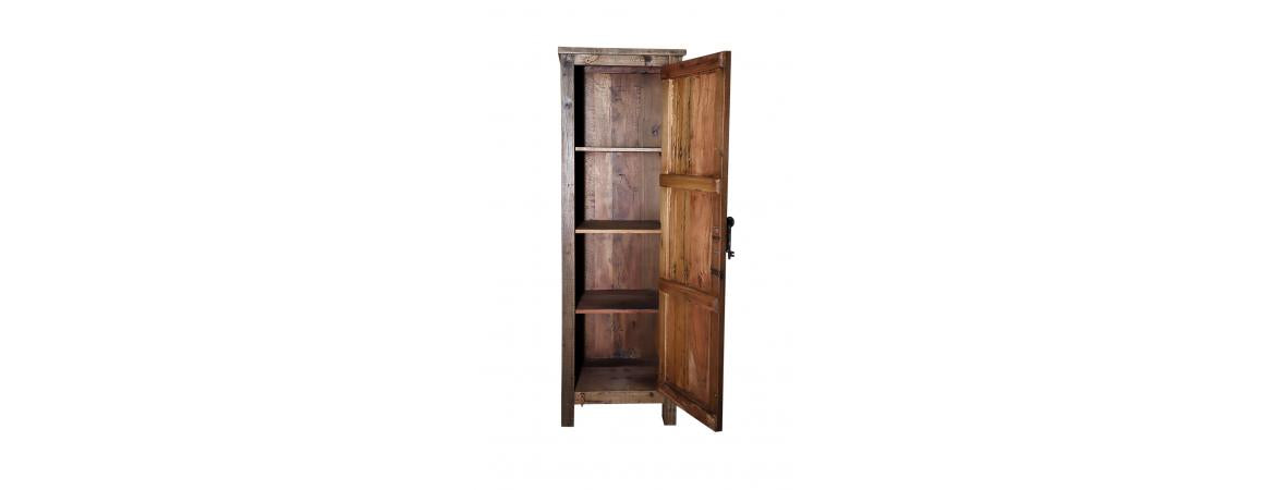 Upcycled Wooden Cabinet with Key Handle-Cheshire Furniture Outlet