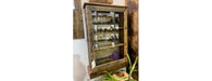Key Cabinet with Hooks, Shelf and Antique Key Handle-Cheshire Furniture Outlet