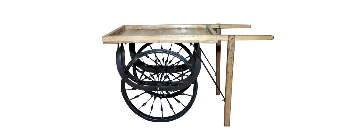 Upcycled 1.3m Cart Display Stand-Cheshire Furniture Outlet