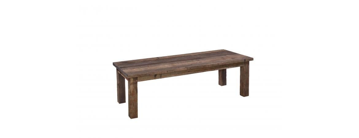 2.5m Wooden Dining Table-Cheshire Furniture Outlet
