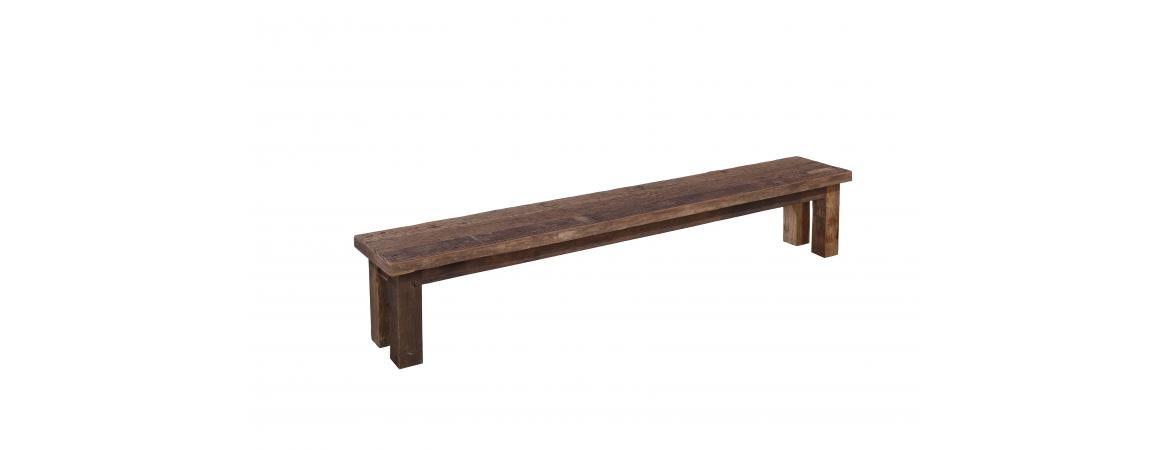 2.5m Wooden Bench-Cheshire Furniture Outlet