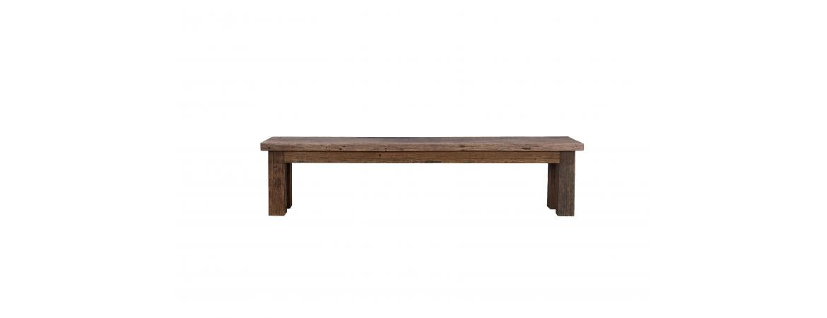 2m Wooden Bench-Cheshire Furniture Outlet