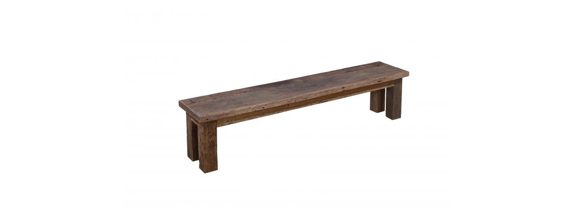 2m Wooden Bench-Cheshire Furniture Outlet