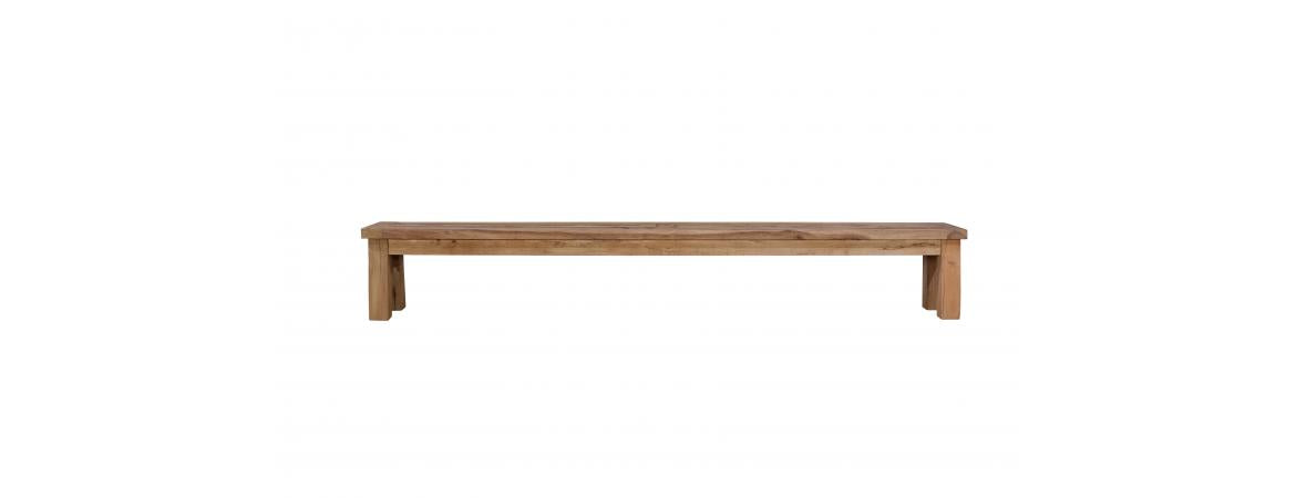 3m Wooden Bench-Cheshire Furniture Outlet