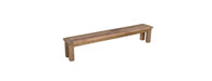 2.5m Wooden Bench-Cheshire Furniture Outlet