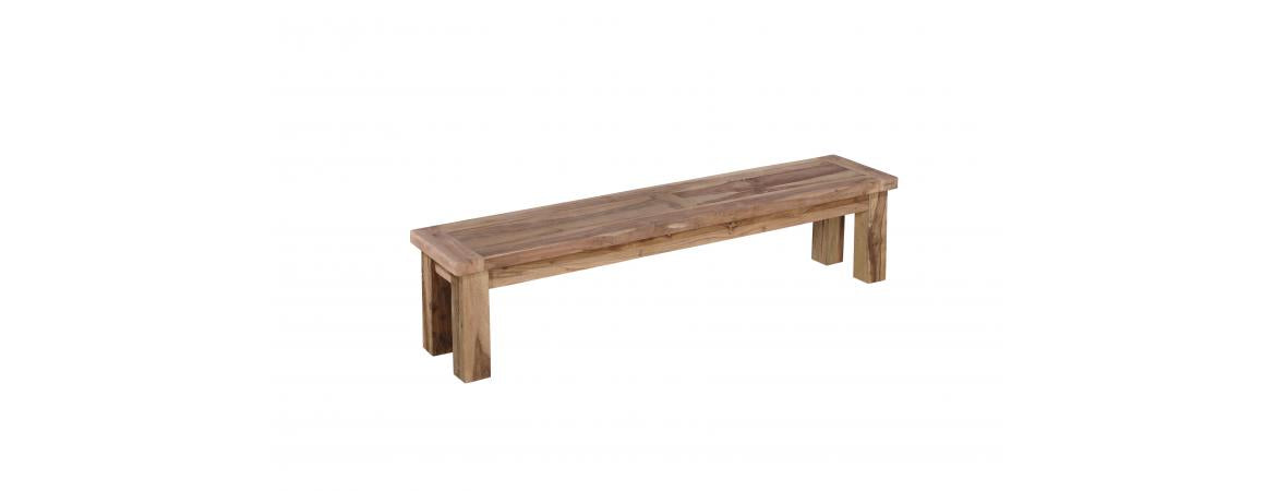 2m Wooden Bench-Cheshire Furniture Outlet