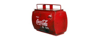 Vintage Coca-Cola Cooler Box with Handle-Cheshire Furniture Outlet