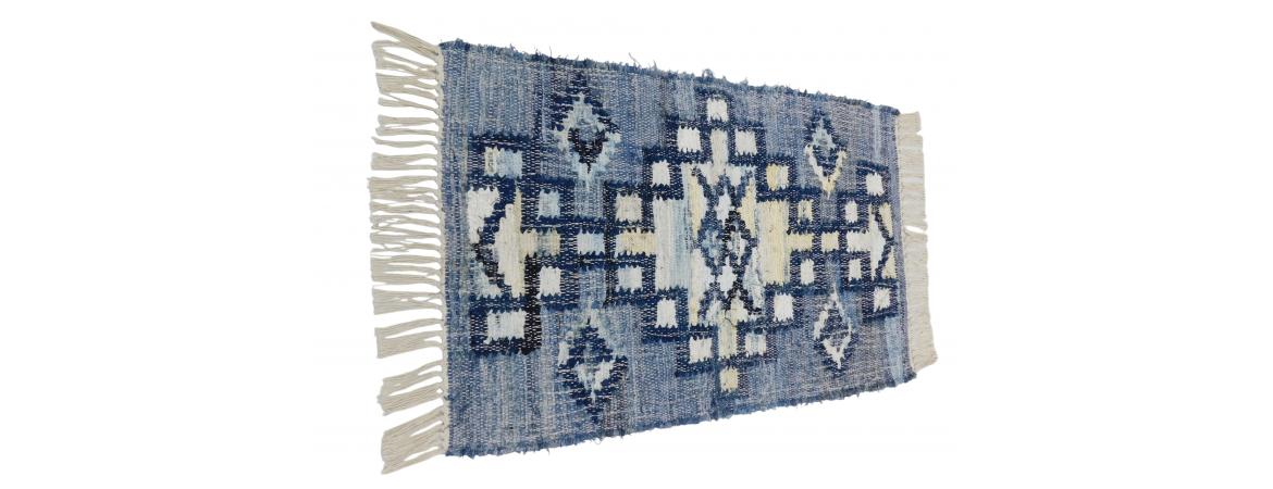 Recycled Denim Rug 60 x 90cm-Cheshire Furniture Outlet