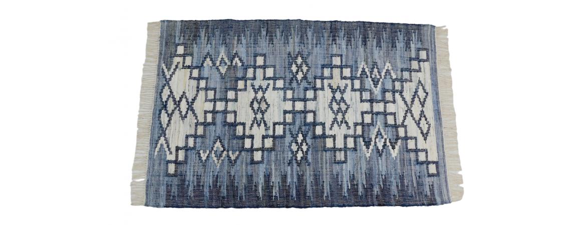 Recycled Denim Rug 160 x 230cm-Cheshire Furniture Outlet