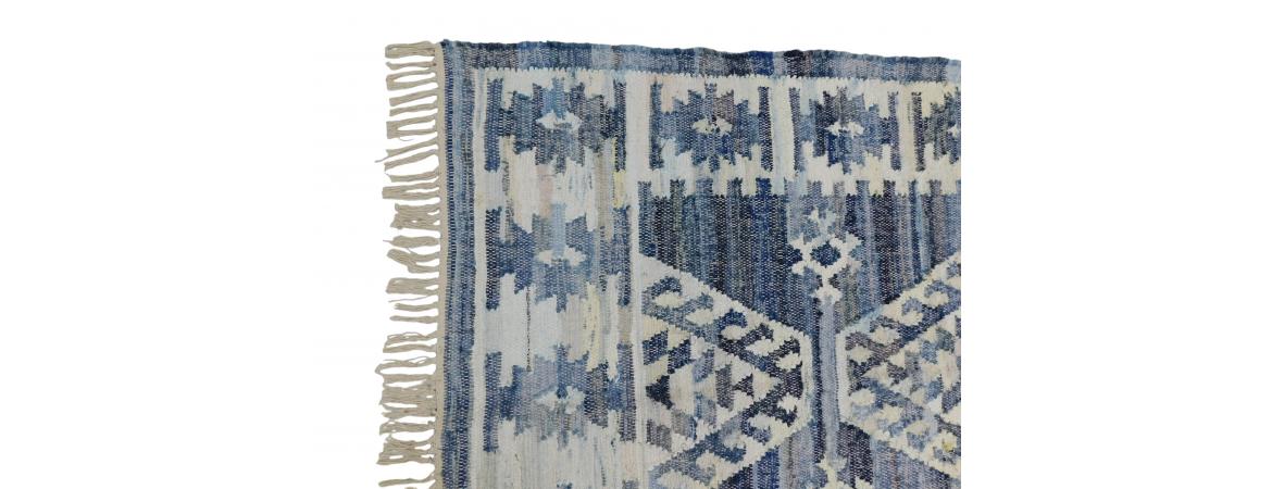 Recycled Denim Rug 120 x 180cm-Cheshire Furniture Outlet