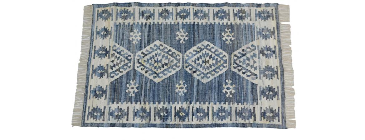 Recycled Denim Rug 160 x 230cm-Cheshire Furniture Outlet