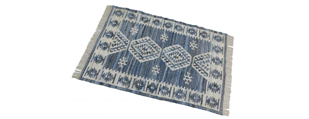 Recycled Denim Rug 160 x 230cm-Cheshire Furniture Outlet