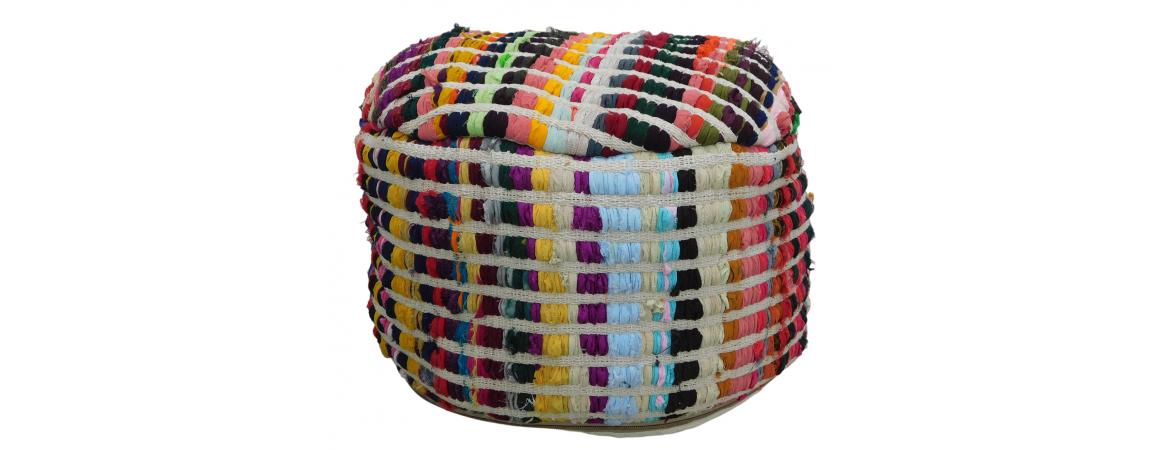 Pouf 45 x 45 x 25cm-Cheshire Furniture Outlet