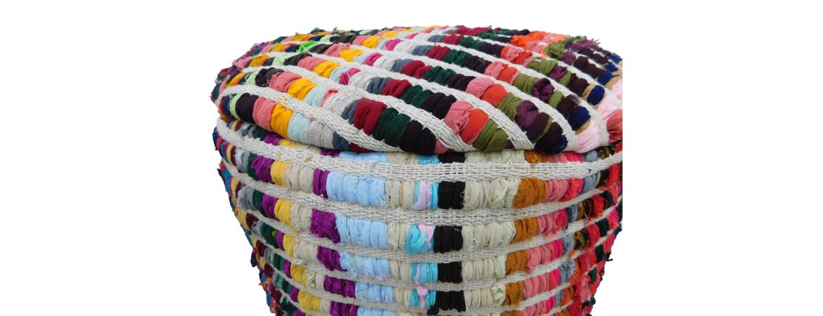 Pouf 45 x 45 x 25cm-Cheshire Furniture Outlet