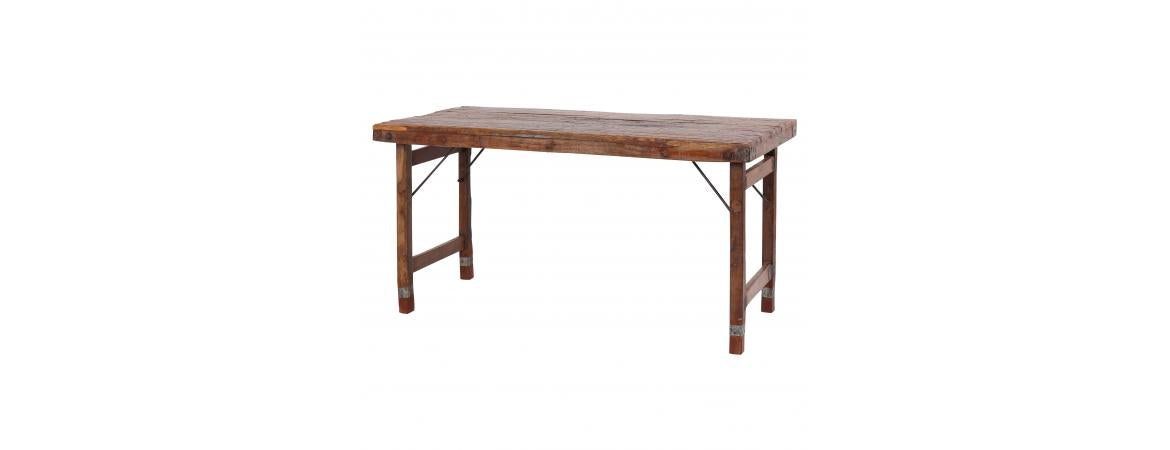 Folding Table - W175 x D80 x H70cm-Cheshire Furniture Outlet