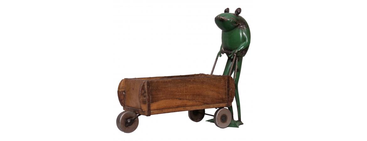 Wheelbarrow Frog Brick Mould-Cheshire Furniture Outlet