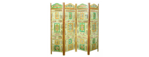 Antique Hand Painted Screen-Cheshire Furniture Outlet