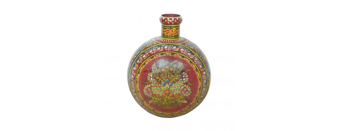 Vintage Extra Large Metal Vase Height 75cm-Cheshire Furniture Outlet