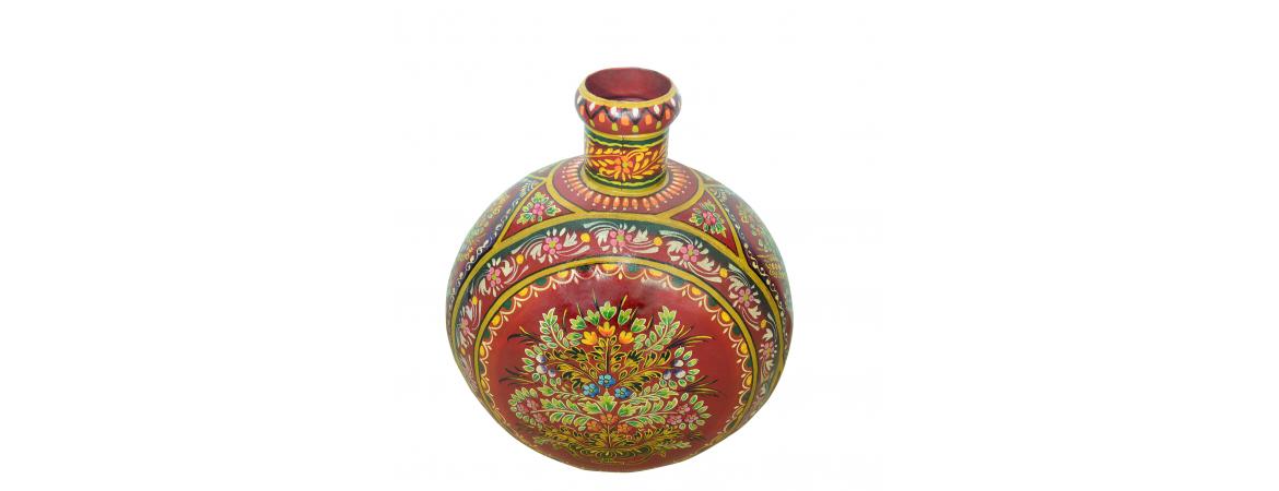 Vintage Extra Large Metal Vase Height 75cm-Cheshire Furniture Outlet