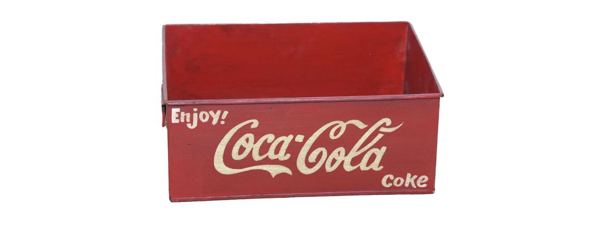 Set of 3 Metal Coca Cola Trays-Cheshire Furniture Outlet