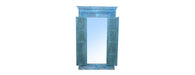 Tall Vintage Door with Mirrors-Cheshire Furniture Outlet