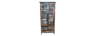 Tall Cabinet with Louvered Doors-Cheshire Furniture Outlet