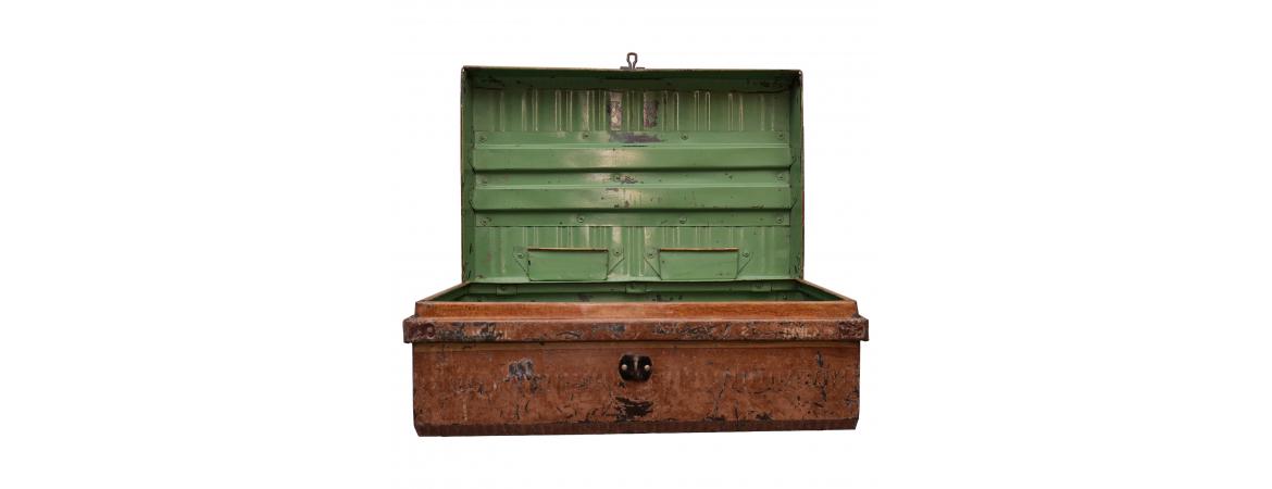 Iron Trunk-Cheshire Furniture Outlet