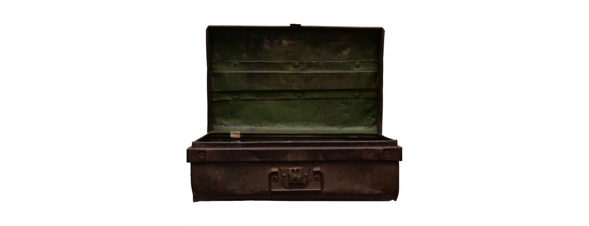 Iron Trunk-Cheshire Furniture Outlet