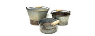 Set of 3 Iron Baskets-Cheshire Furniture Outlet