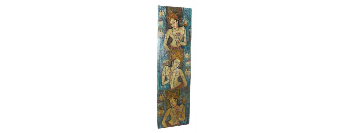 Vintage Cultural Wall Panel-Cheshire Furniture Outlet