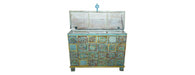 Antique Hand Painted Sideboard with Lift Up Lid-Cheshire Furniture Outlet