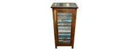 Cabinet with Louvered Door-Cheshire Furniture Outlet