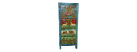 Hand Painted Tall Cabinet-Cheshire Furniture Outlet