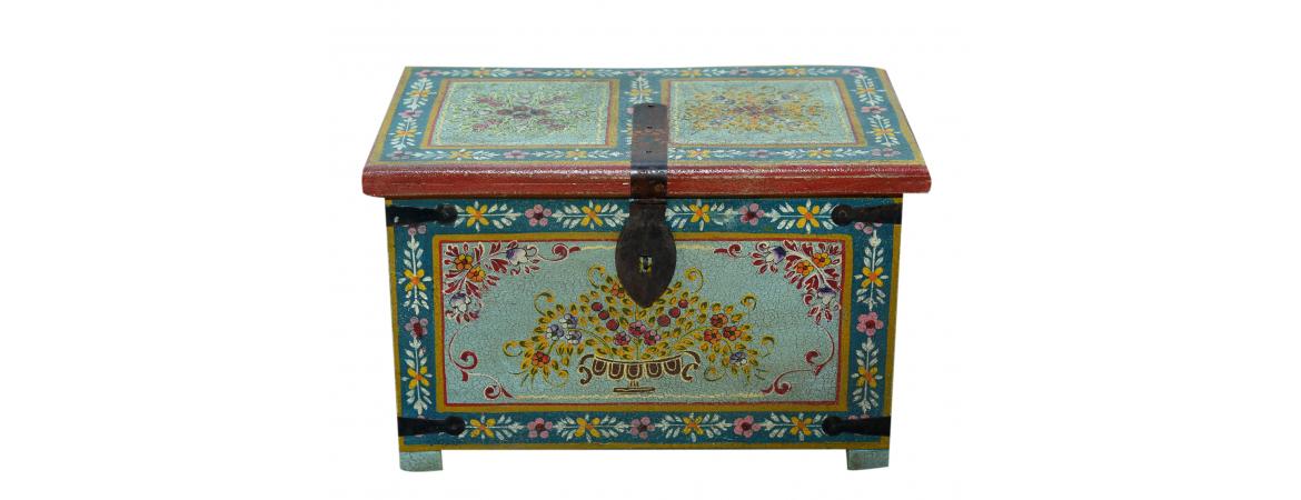 Hand Painted Lift Top Chest-Cheshire Furniture Outlet