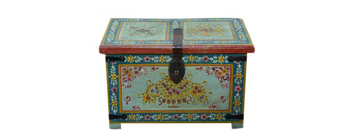 Hand Painted Lift Top Chest-Cheshire Furniture Outlet
