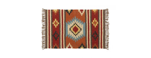 Rug - L90 x W60cm - Red-Cheshire Furniture Outlet