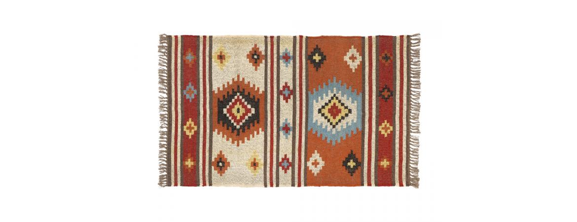 Rug - L150 x W90cm - Red-Cheshire Furniture Outlet